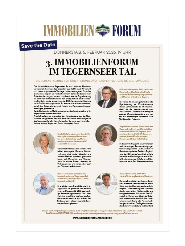 Termin Immobilienforum am 5. Feb. 2026