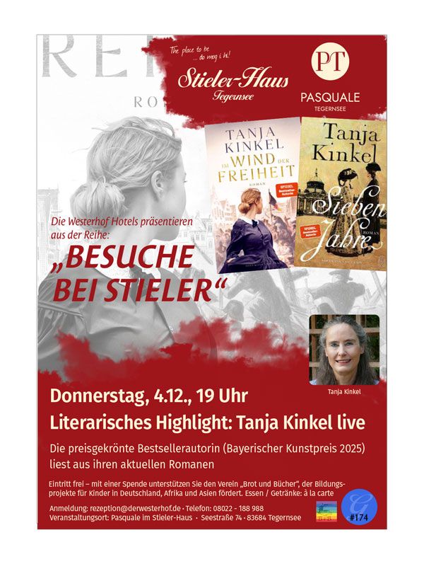 Besuche im Stieler Haus - Tanja Kinkel am 04.12.