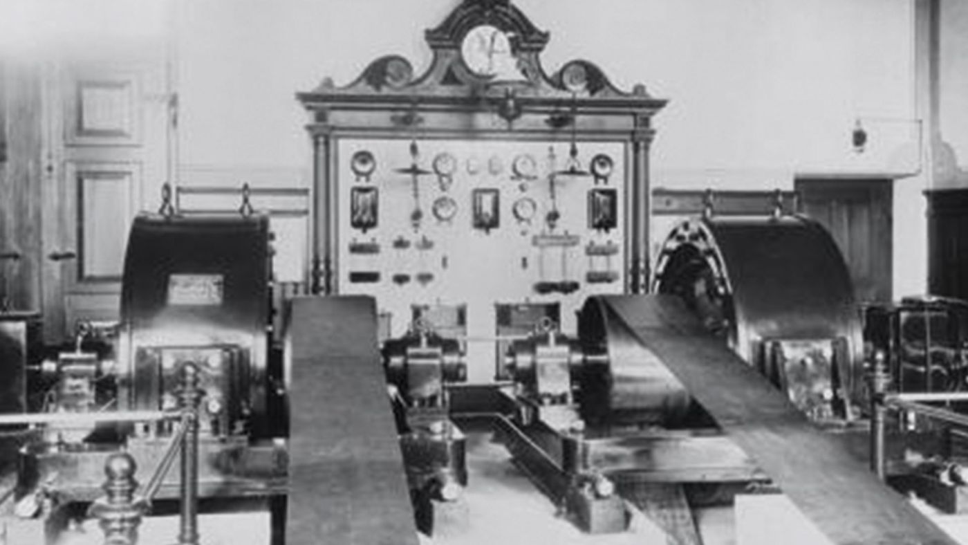 Eine historische E-Anekdote